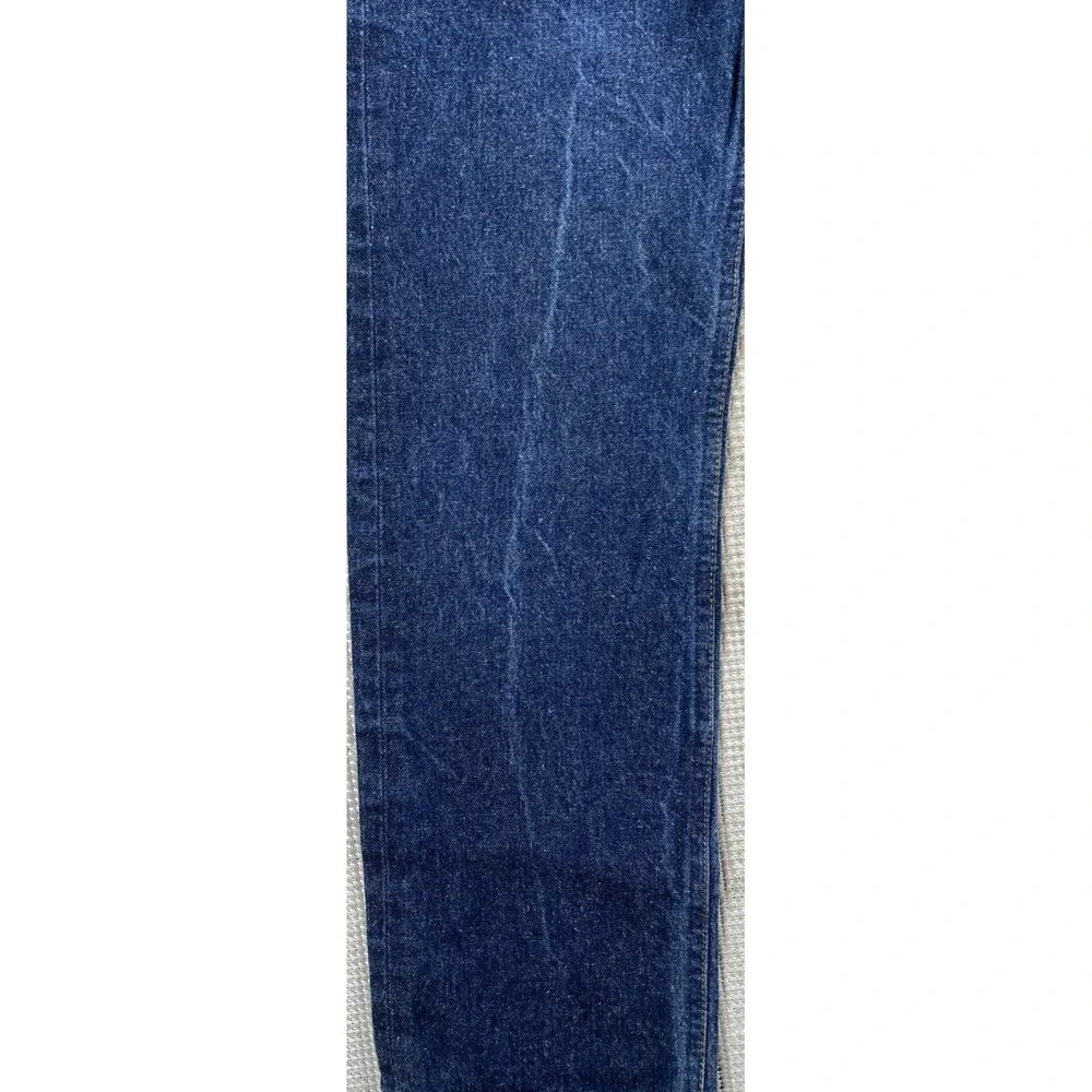 Vintage Levi's 501 Fuzzy Blue Denim‎ Jeans USA 80's 29x30 (Actual 27x27)